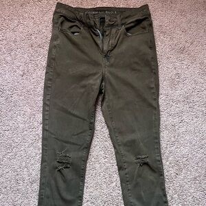 Green AE Jeans